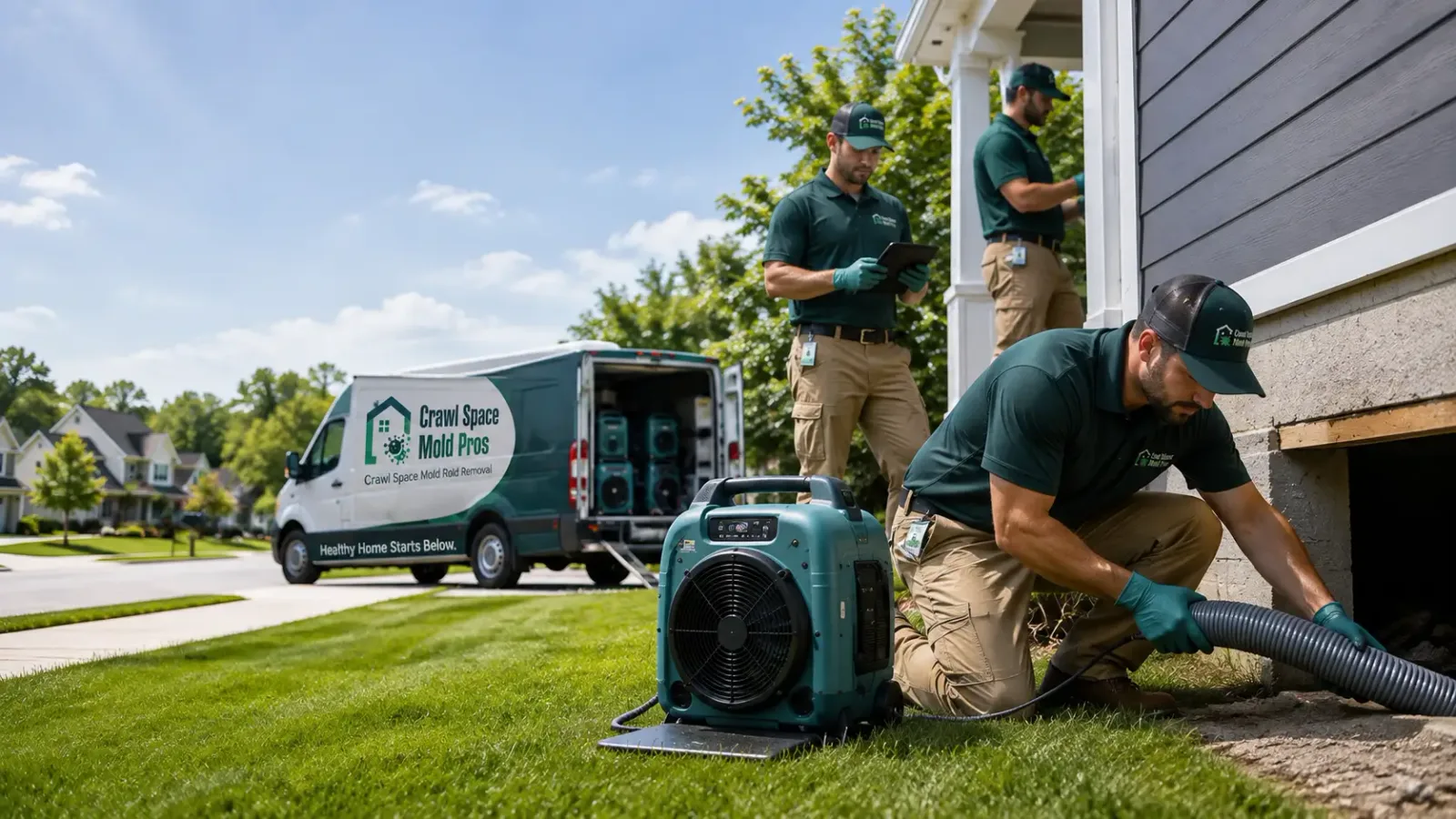 Crawl Space Mold Removal in Roselle, IL